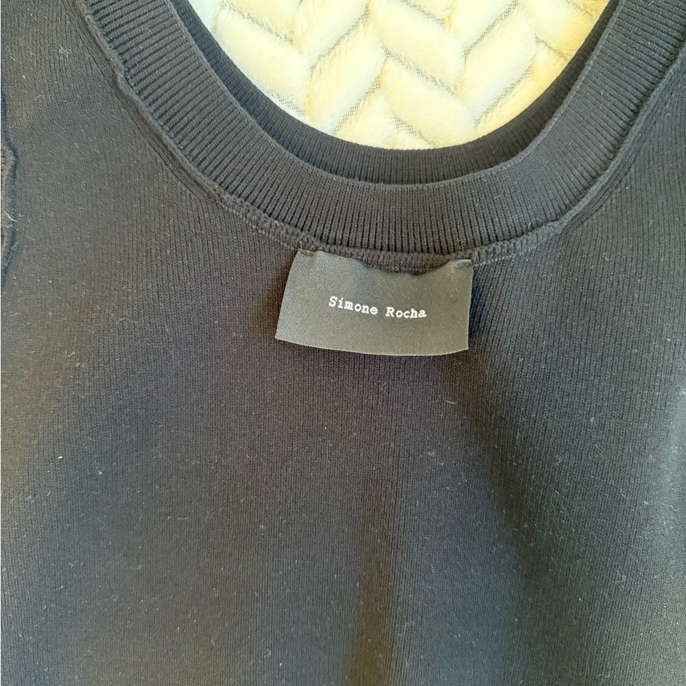 Simone Rocha Classic Black Knitwear - Picture 3 of 4